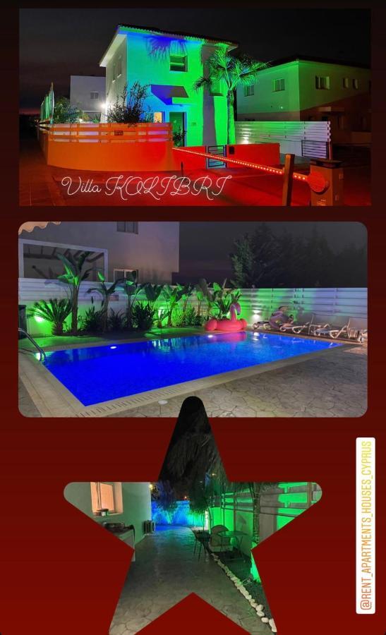 Villa Kolibri- Mythical Sands Paralimni Ngoại thất bức ảnh